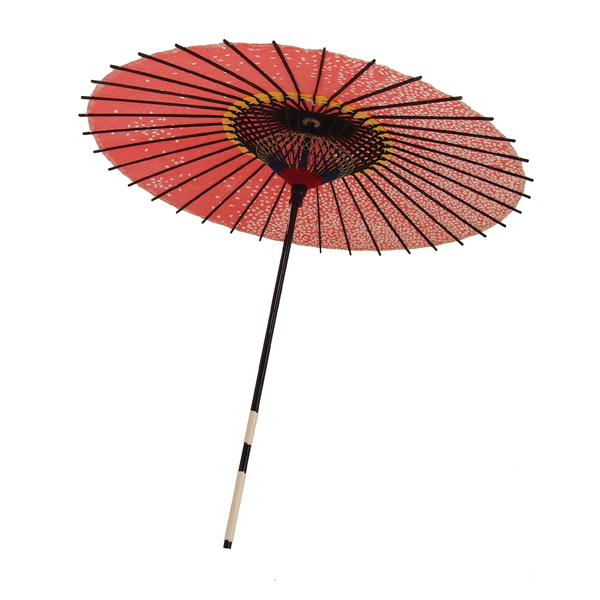 紙紙傘 満天桜 朱色 特選