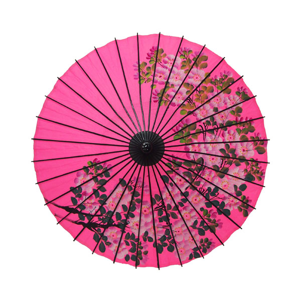 こども用和傘 桜絵 ピンク