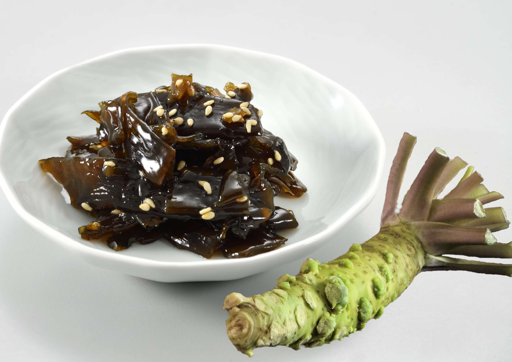 国産茎わかめ山葵煮　100ｇ
