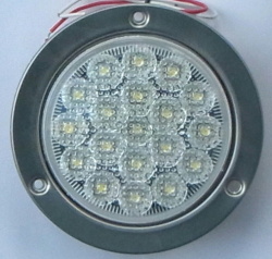 丸形LEDテールランプ  白色（後退灯）ECE(Eマーク)規格適合品VS-L141VW1