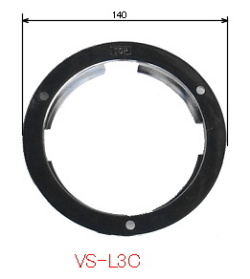 テールランプ  VS-L141V用樹脂 （PC) メッキブラケット VS-L3CC