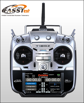 フタバ 18SZH ヘリ用送信機単品 18ch 2.4GHzプロポ モード2 (107240-3) 18SZ