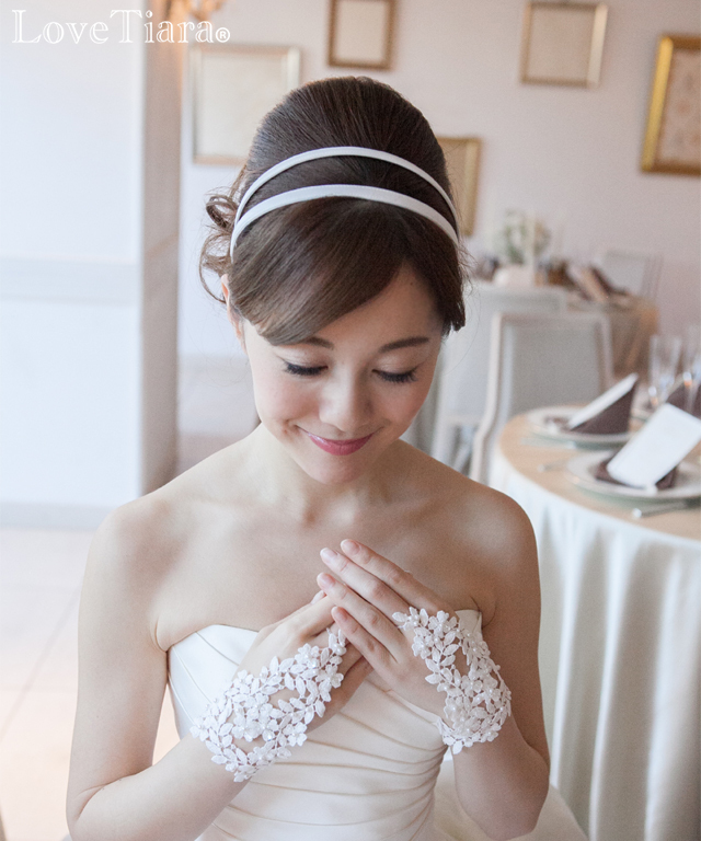 フィンガーレスグローブ【プリシラ】【メール便可】 グローブ ウエディング ブライダル 結婚式