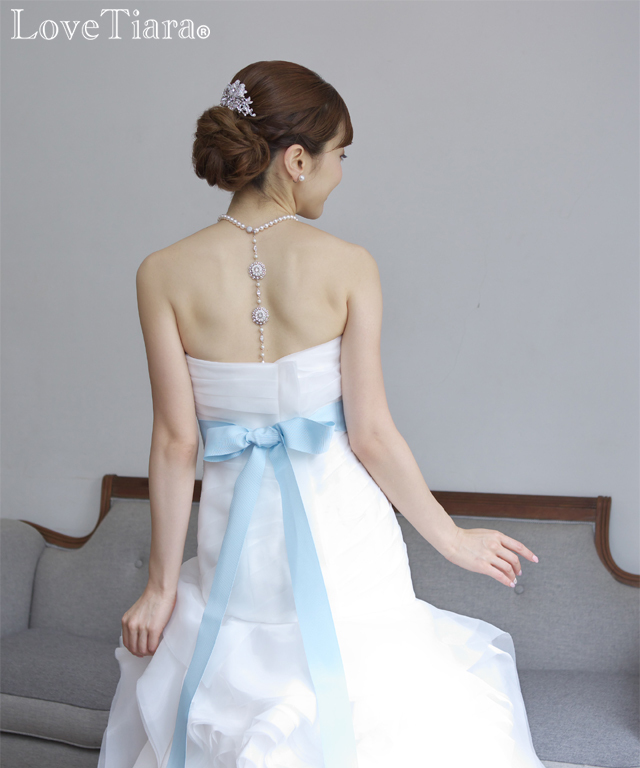 ヘッドドレス【クリスタルブルーム】 結婚式 ブライダル ウェディング ヘッドドレス 髪飾り コーム ビジュー