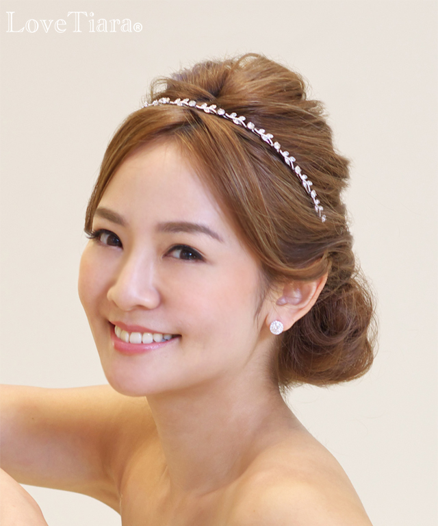 カチューシャ【フローラルヴァイン】【メール便可】 カチューシャ ウエディング 結婚式 ブライダル