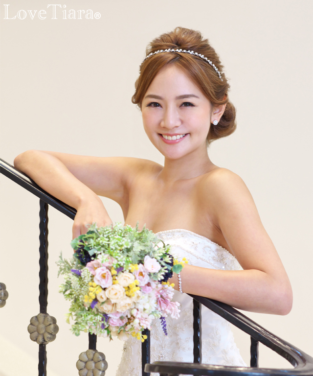 カチューシャ【フローラルヴァイン】【メール便可】 カチューシャ ウエディング 結婚式 ブライダル