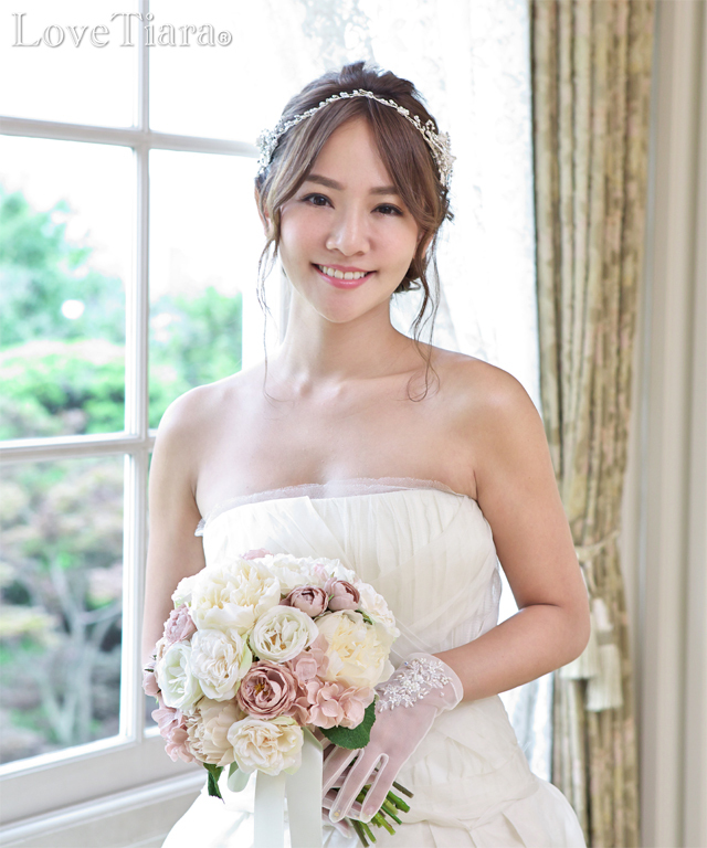 オーガンジーグローブ【エタニティ】【メール便可】 グローブ オーガンジー ウエディング 結婚式 ブライダル