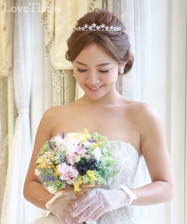 オーガンジーグローブ【クラシックリボン】【メール便可】 グローブ オーガンジー ウエディング ブライダル 結婚式