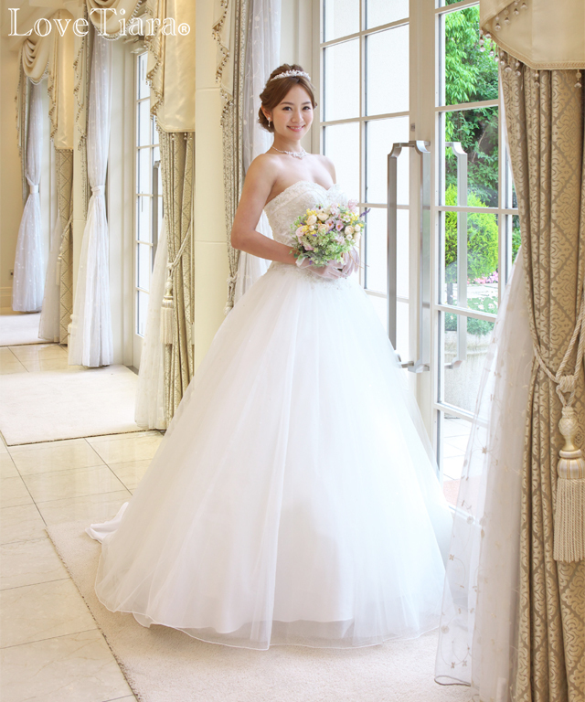 スウィートパールネックレス&イヤリング/ピアスセット ネックレス ウエディング 結婚式 ブライダル