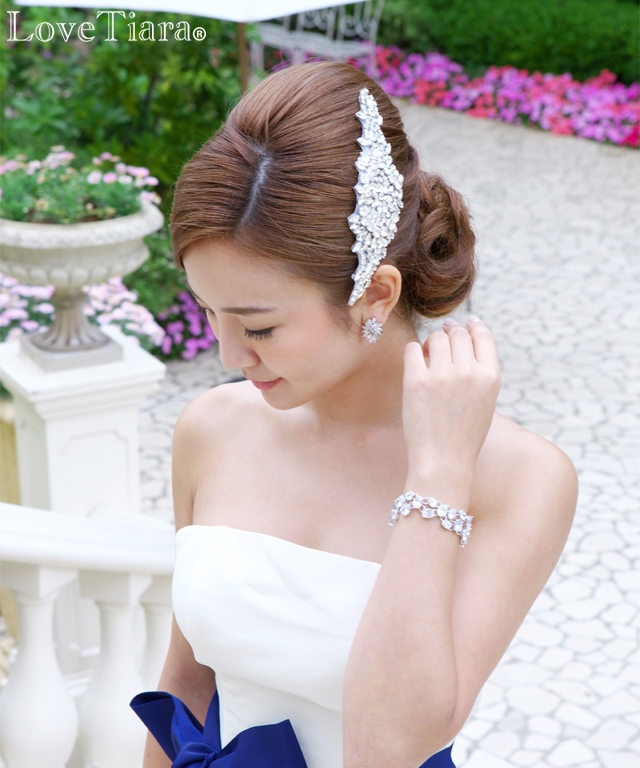 マルチオーバルジルコニアブレスレット ブレスレット ジルコニア ビジュー ウェディング 結婚式 ブライダル