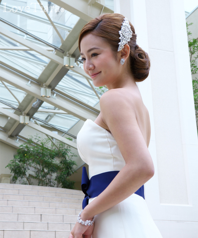 マルチオーバルジルコニアブレスレット ブレスレット ジルコニア ビジュー ウェディング 結婚式 ブライダル