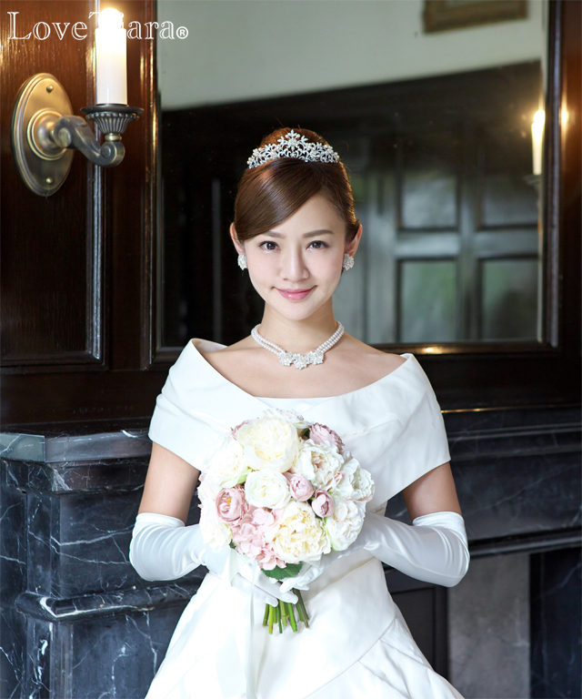 シェイプサテングローブ・肘上【メール便可】 グローブ サテン ウエディング 結婚式 ブライダル