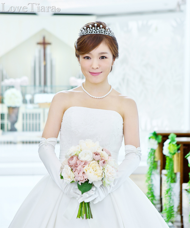 シェイプサテングローブ【ピュアパール】肘上【メール便可】 グローブ ウエディング ブライダル 結婚式