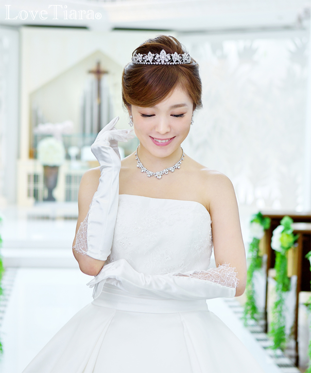 シェイプサテングローブ【グロリアス】【メール便可】 グローブ ウエディング ブライダル 結婚式