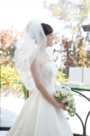ショートベール【パフィ】 バルーンベール ウェディング 結婚式