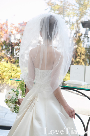 ショートベール【パフィ】 バルーンベール ウェディング 結婚式