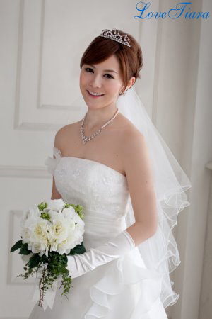 ショートベール【メロウ】 ベール ウェディング ブライダル 結婚式