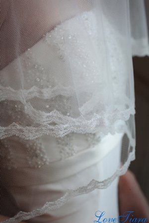 ショートベール【ノーブル】 ベール ウェディング ブライダル 結婚式