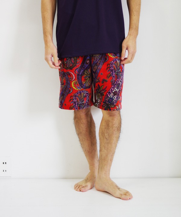 Needles/ニードルズ Basketballl Short - R/Pe Velvet / Pt. Needles/ニードルズ Basketballl Short - R/Pe Velvet / Pt.