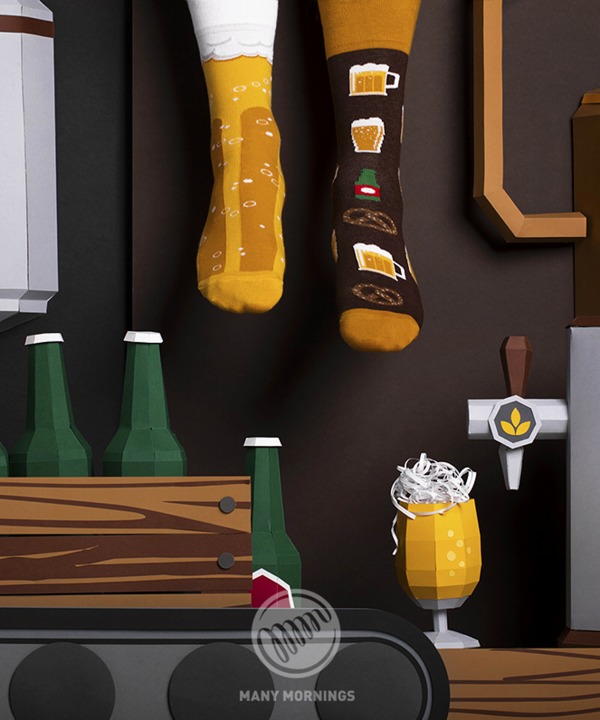 メニーモーニングス/MANY MORNINGS Regular Socks - Food - (全3色) メニーモーニングス/MANY MORNINGS Regular Socks - Food - (全3色)