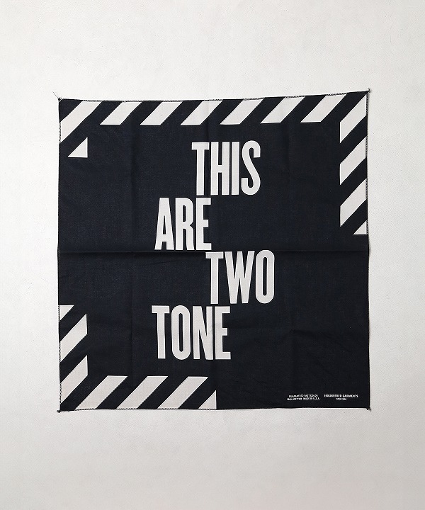 エンジニアド ガーメンツ/Engineered Garments Printed Bandana - 2 Tone