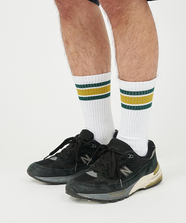 フレッシュサービス/FreshService 2-PACK MULTI STRIPE CREW SOCKS(全3色)