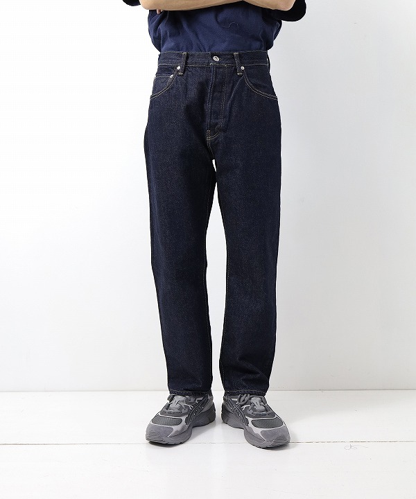 ハツキ/HATSKI Loose Tarpered Denim - One wash 【MAPSの定番】