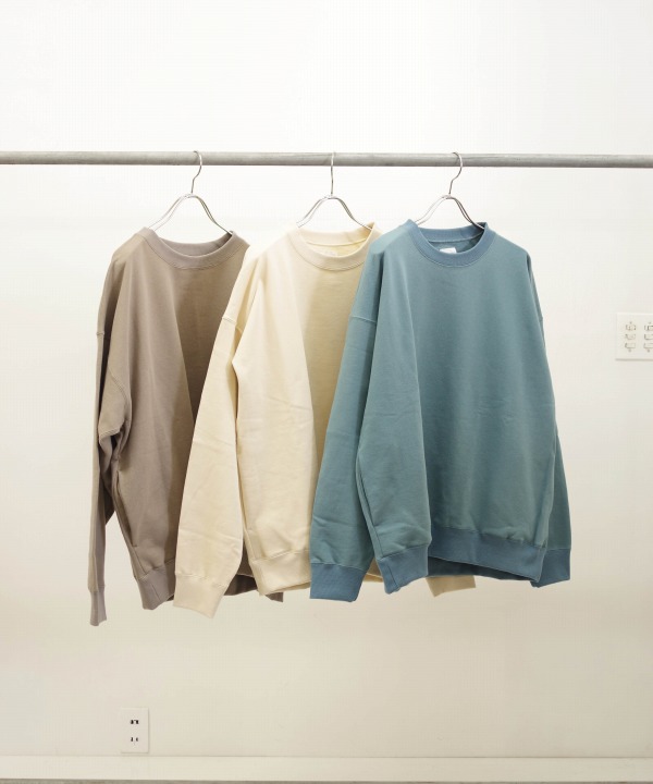 マニュアルアルファベット/Manual Alphabet BIG SWEAT CREWNECK(全3色) マニュアルアルファベット/Manual Alphabet BIG SWEAT CREWNECK(全3色)