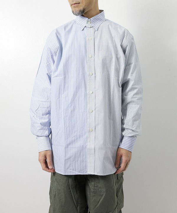 ニードルズ/Needles Combo Tab Collar Shirt - Typewr St