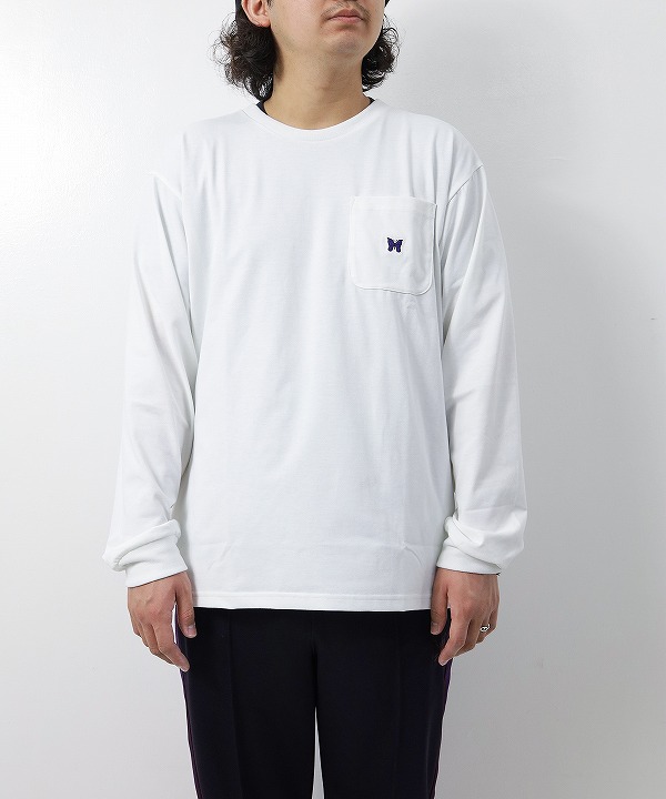 ニードルズ/Needles L/S Crew Neck Tee - Poly Jersey (全2色)