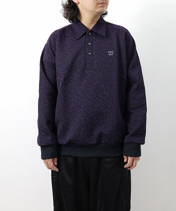 ニードルズ/Needles Pullover Knit Shirt - Poly Jq. / Paisley