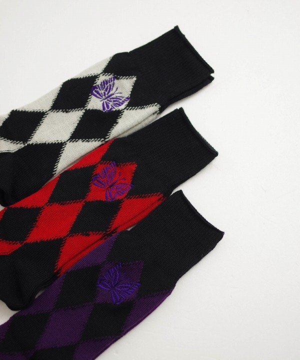 ニードルズ/Needles Argyle Jq. Socks - Merino Wool(全3色) ニードルズ/Needles Argyle Jq. Socks - Merino Wool(全3色)