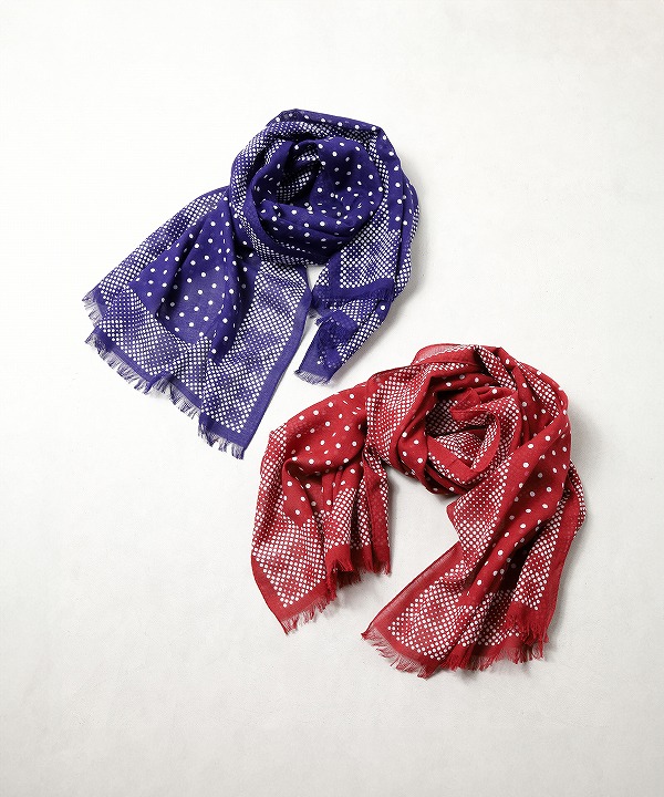 ニードルズ/Needles Stole - Cotton Gauze (全2色)