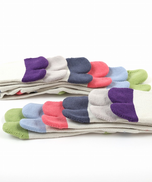 ノーダル/NODAL Cotton Linen Bicolor Socks(全3色) ノーダル/NODAL Cotton Linen Bicolor Socks(全3色)