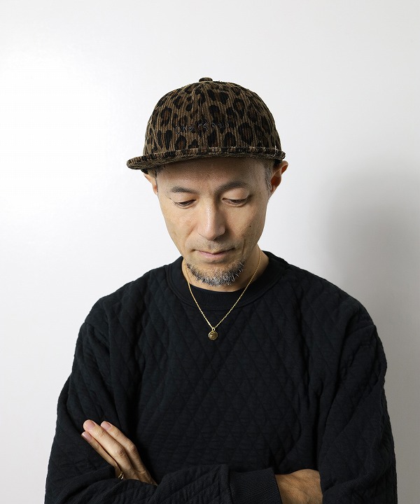 オリジナルチャコール × ポテン/ORIGINAL CHARCOAL × POTEN Leopard B/Ball CAP