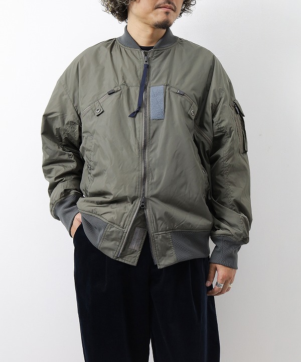 ポリクアント/Poliquant THE BREATHABLE INSULATED BOMBER JACKET(全2色)