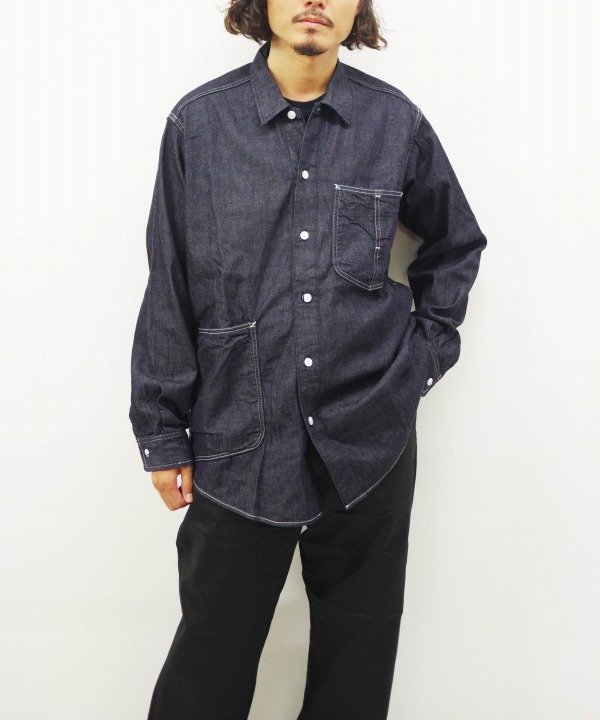 ササフラス/sassafras Diggin Half - 7.6oz Denim ササフラス/sassafras Diggin Half - 7.6oz Denim
