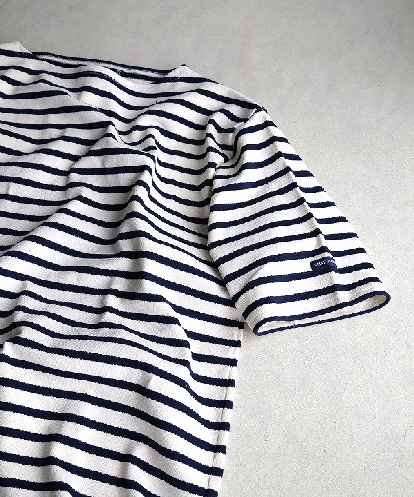 セントジェームス/Saint James OUESSANT S/S - BORDER ECRU/MARINE(キナリ/マリン)【MAPSの定番】 セントジェームス/Saint James OUESSANT S/S - BORDER ECRU/MARINE(キナリ/マリン)【MAPSの定番】