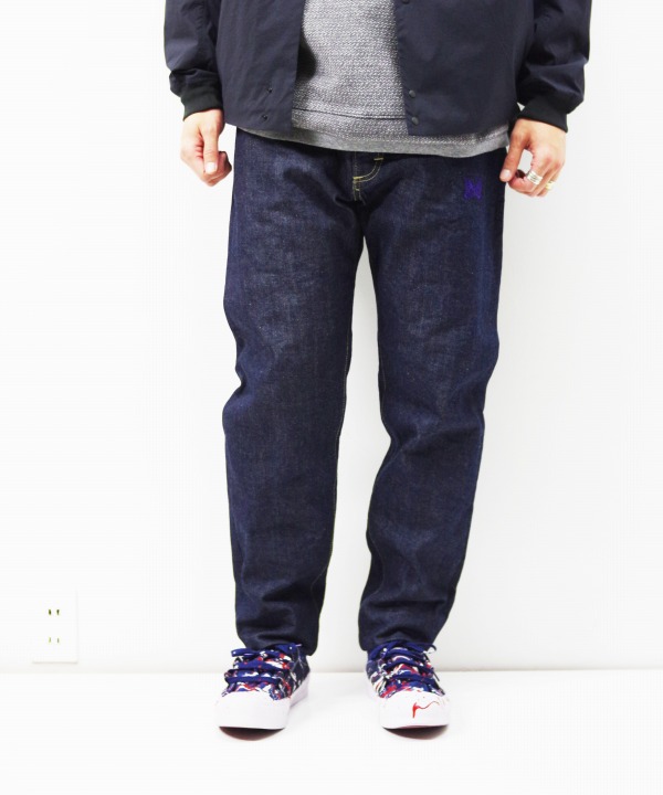 Needles x Lee/ニードルズ x リー Tapered Jean - 13oz Denim / Non Wash ワンウオッシュ Needles x Lee/ニードルズ x リー Tapered Jean - 13oz Denim / Non Wash ワンウオッシュ