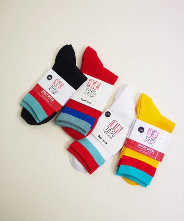 トポデザインズ/Topo Designs SPORTS SOCKS(全4色) トポデザインズ/Topo Designs SPORTS SOCKS(全4色)