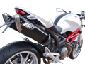 ZD115CSR ZARD DUCATI MONSTER 696/1100 スリップオンPENTA ステン・カーボンサイレンサー RED-SPEC (ザード ドゥカティモンスター)