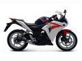 H099 TERMIGNONI HONDA CBR250RR 2011-2012 S/O 1本出し ステン-カーボン バッフル付
