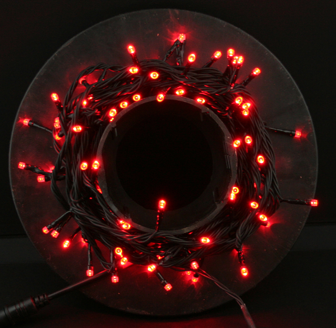 耐水性LED100球ライト（R）連結用クリアコード