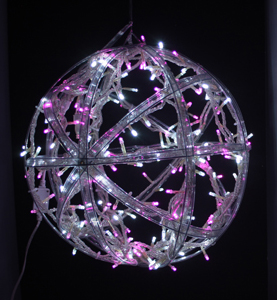 LEDボールライト（M）PI/W