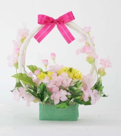 さくら菜の花リーススタンド