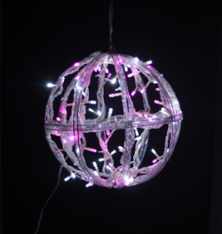 LEDボールライト（S）PI/W