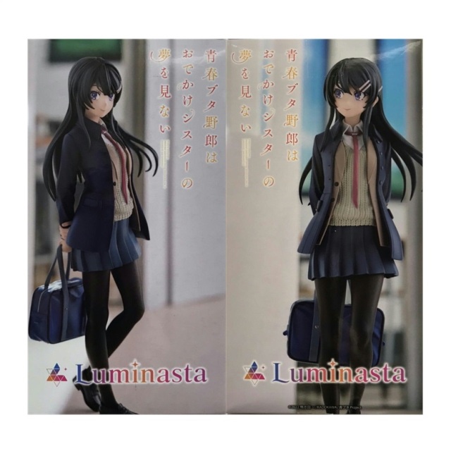 青ブタ　桜島麻衣　フィギュア　10個セット　coreful luminasta 青春ブタ野郎はおでかけシスターの夢を見ない Luminasta “桜島