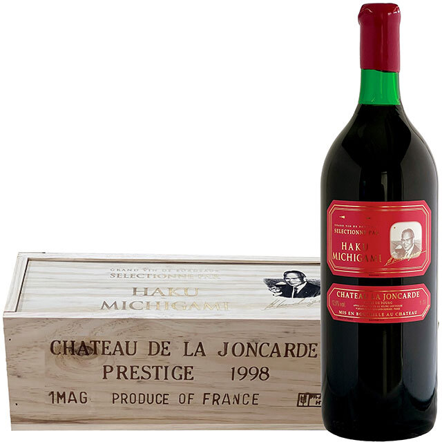 【木箱入り】シャトー・ラ・ジョンカード赤ラベル1998年 マグナム 1500ml【フランス・ボルドーAOC/赤ワイン/フルボディ】 【木箱入り】シャトー・ラ・ジョンカード赤ラベル1998年 マグナム 1500ml【フランス・ボルドーAOC/赤ワイン/フルボディ】