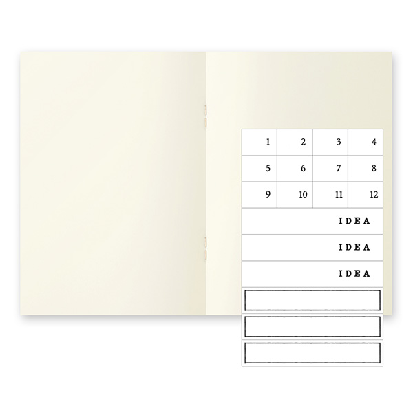 MDノート ライト<文庫> 無罫 3冊組(15206006)