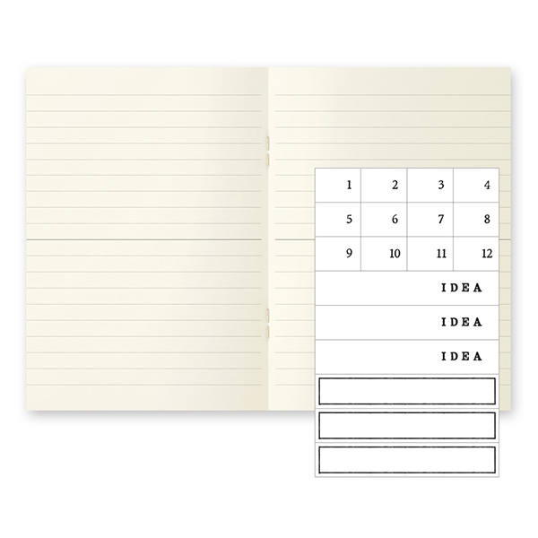 MDノート ライト<文庫> 横罫 3冊組(15207006)
